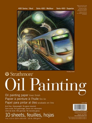 Strathmore 400 Series Oil Painting Pads