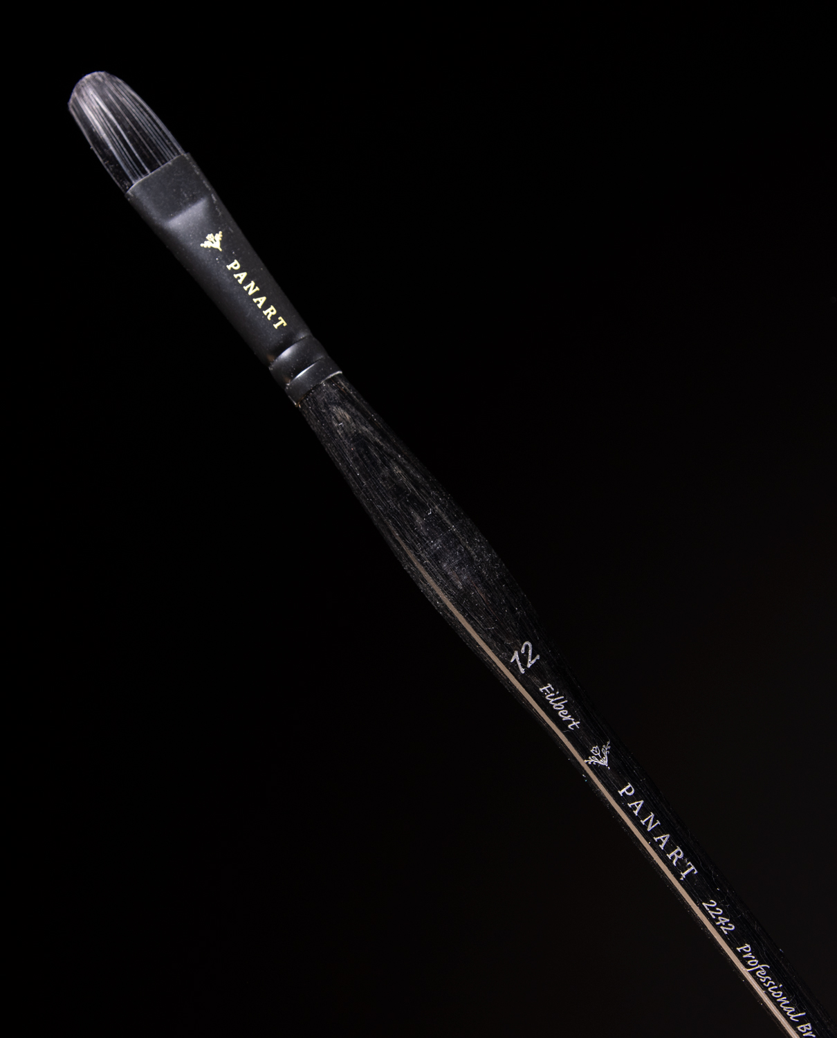 panart2242 PANART Oil Brush Filbert densified wood 2242